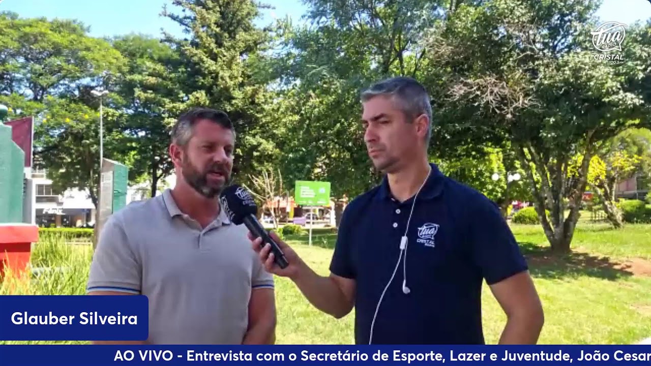 AO VIVO - ESPAÇOS PÚBLICOS ESTÃO SENDO REVITALIZADOS EM SOLEDADE