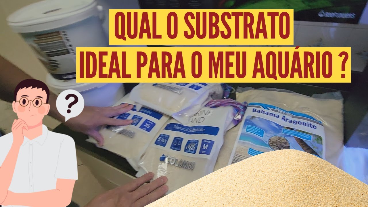 Qual o substrato ideal para o meu aquário marinho ?