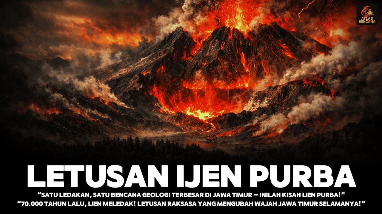 KAWAH IJEN | &ldquo;70.000 Tahun Lalu, Ijen Meledak! Letusan Raksasa yang Mengubah Wajahnya Selamanya!&rdquo;