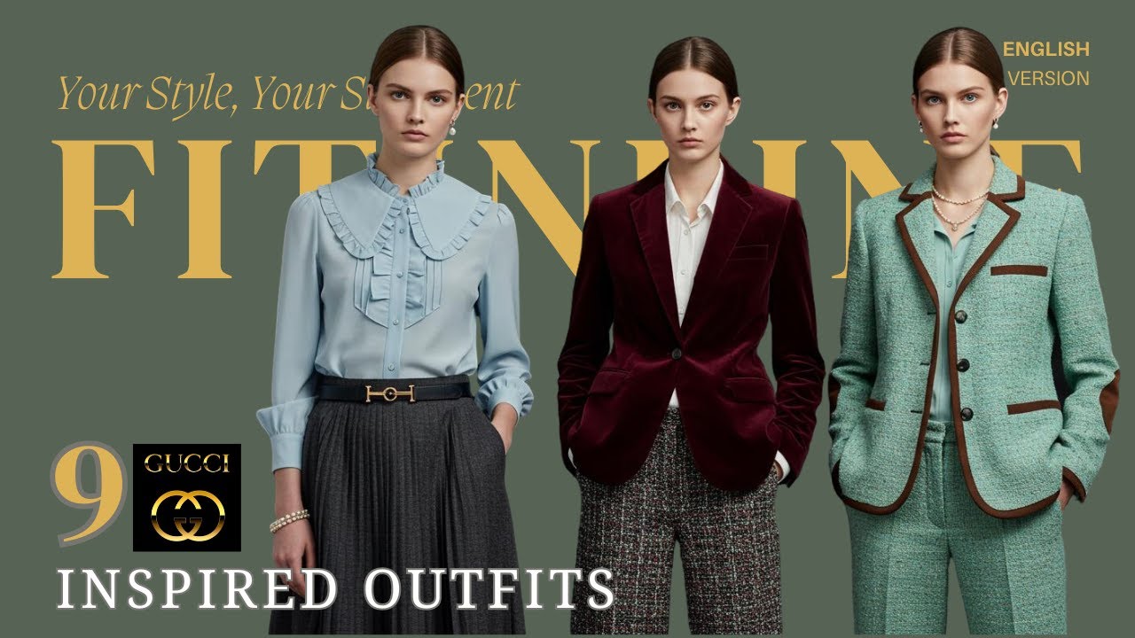 9 GUCCI-Inspired Outfits You Can Actually Wear Every Day | Outfit Ideas | Luxury Fashion