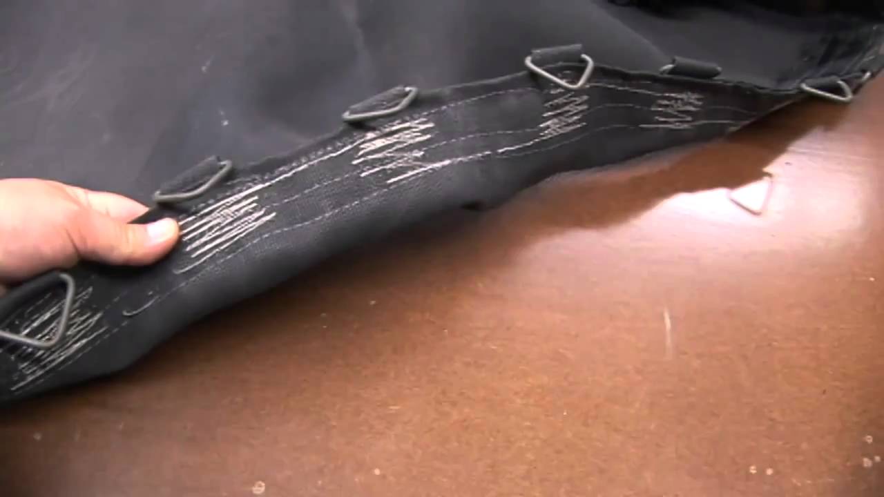 Jumping Trampoline Webbing Repair