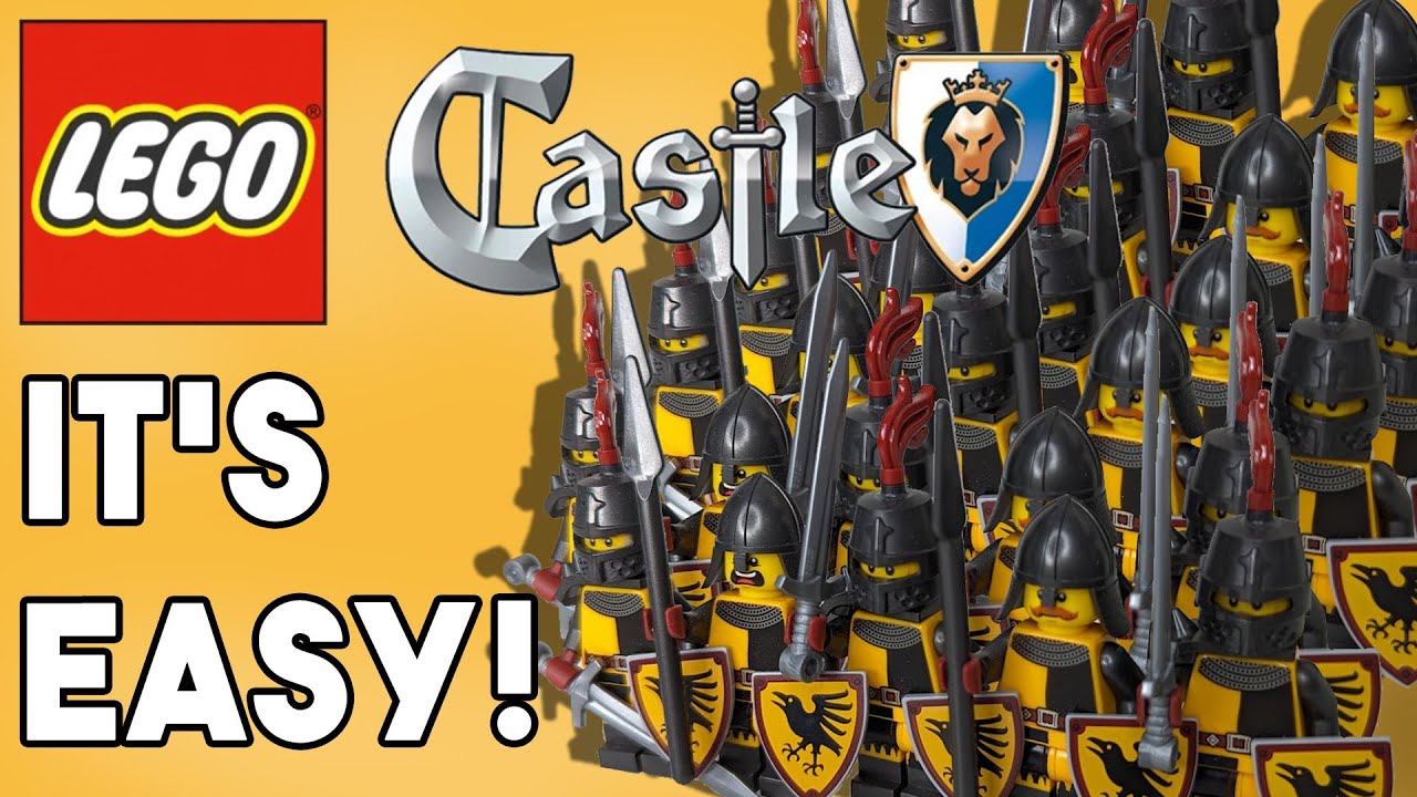 How To Build a LEGO Castle Army!