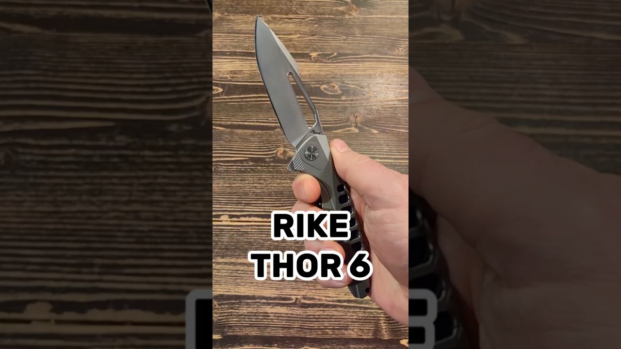 НОЖ ОТ КОТОРОГО Я В ВОСТОРГЕ!!! 🥳 ОБЗОР RIKE THOR 6.