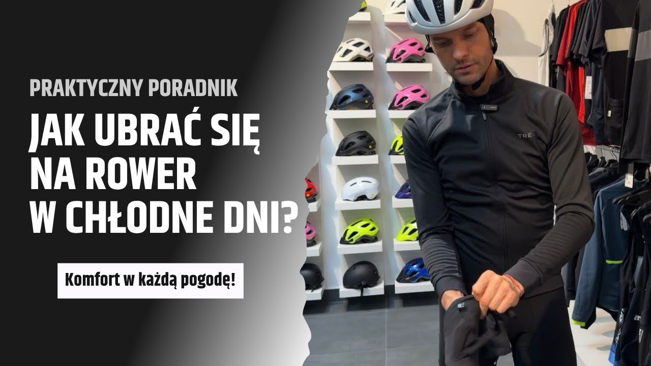 Jak ubrać się na rower, gdy robi się zimno? Praktyczny poradnik dla każdego.