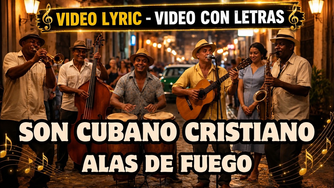 ALAS DE FUEGO- Son Cubano Cristiano, Jazz cristiano latino, son montuno y ritmo caribeño