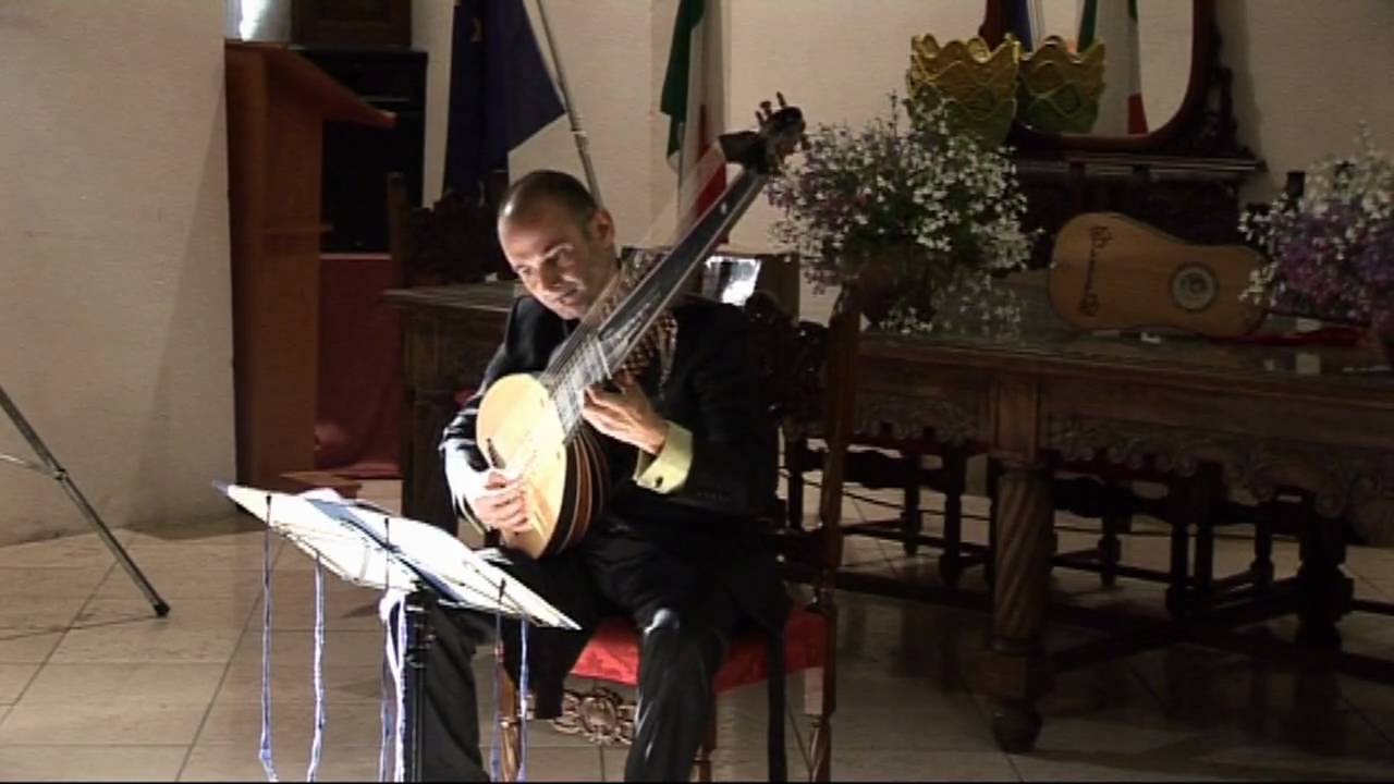 ROSARIO CONTE M.stro - Arciliuto - Piccinini - Sarabanda - Palazzo Imperiali - Latiano