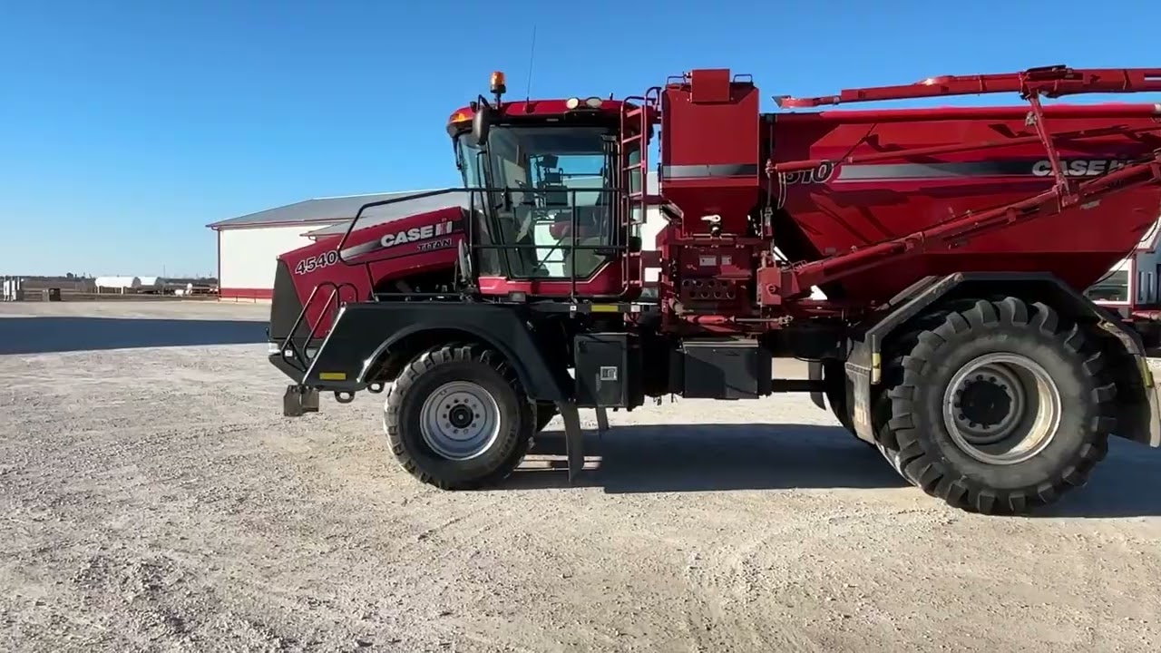 2017 CaseIH Titan 4540 Dry Air Flow Floater