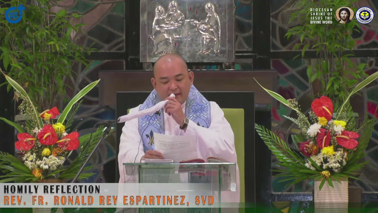 Homily By Fr. Ronald Rey Espartonez, SVD- February 11  2022   Friday   Feast of Our Lady of Lourdes