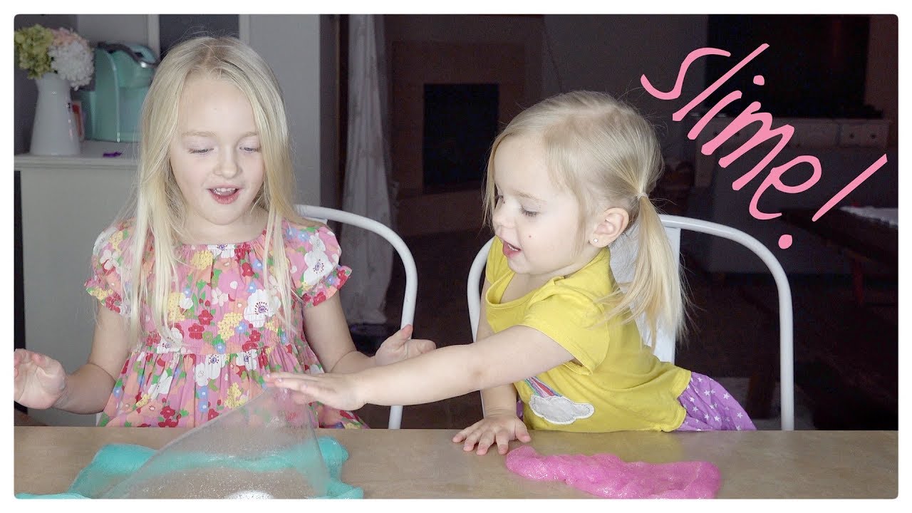 Sophie Teaches Willa How to Make SLIME!!