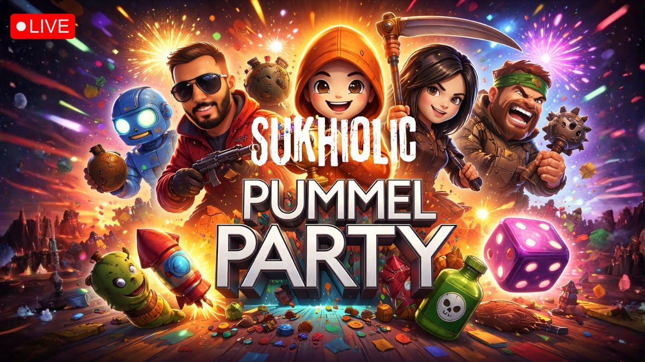 Pummel Party Gameplay Playthrough | Sunday Night Fun Unlimited | Sukhiolic | Live | #3