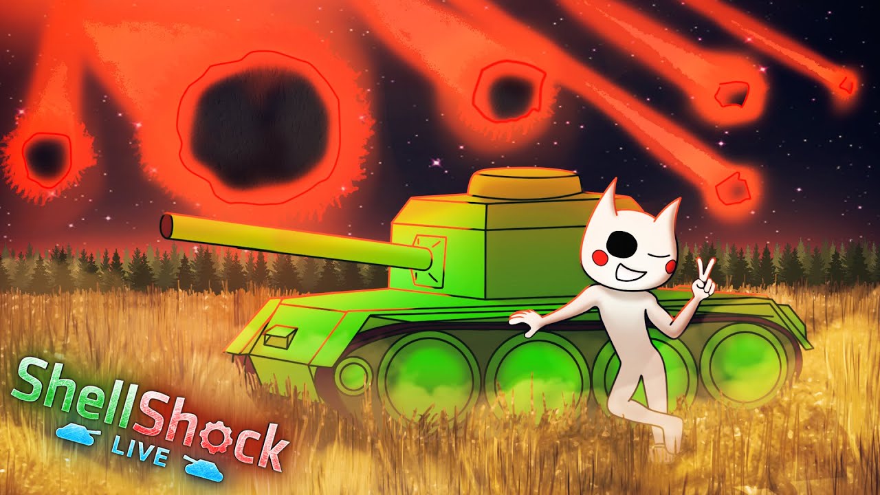 ЗДЕСЬ ПРОИСХОДИТ ПОЛНЫЙ АРМОГЕДЕЦ! ЭПИЧНАЯ БИТВА ТАНКОВ В SHELLSHOCK