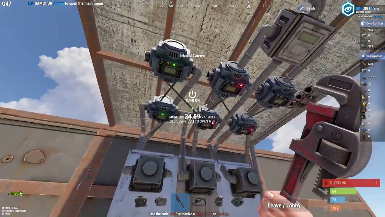 Rust Automating Lockers - The BEST Way (there really is no contest)
