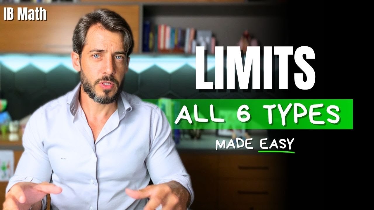 All 6 types of limits you need to know how to solve for IB Math (AA HL)