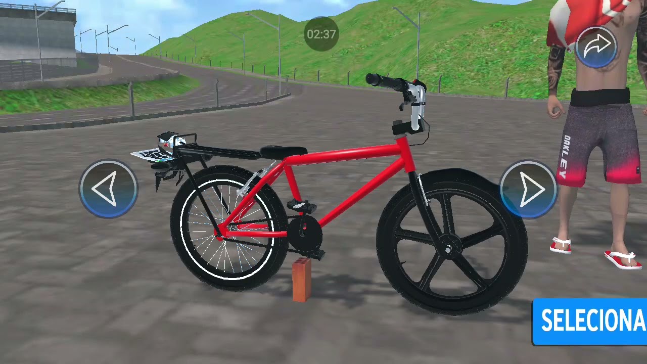 Testando o jogo bikes bh