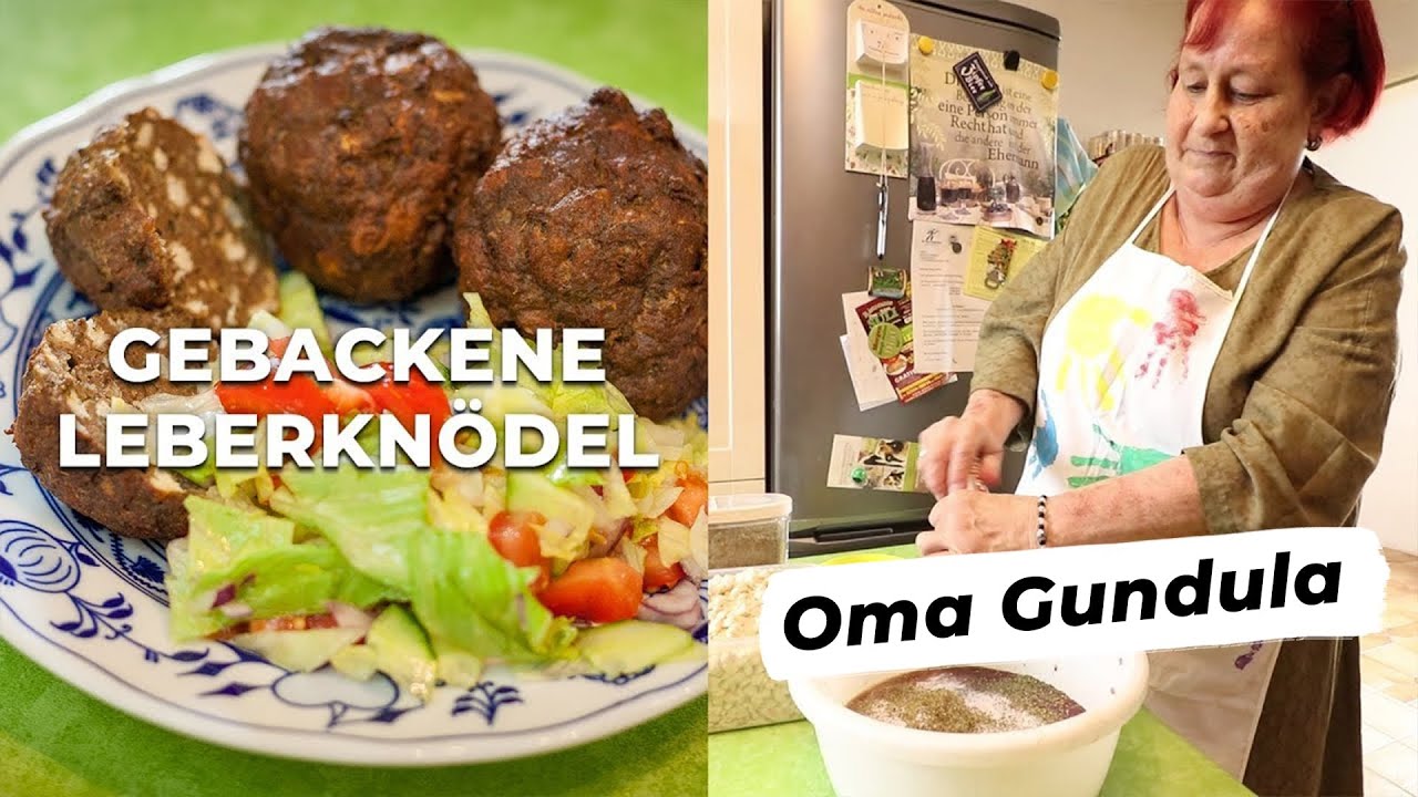 Gebackene Leberknödel von Oma Gundula - Rezept Video - Cooking Grannies
