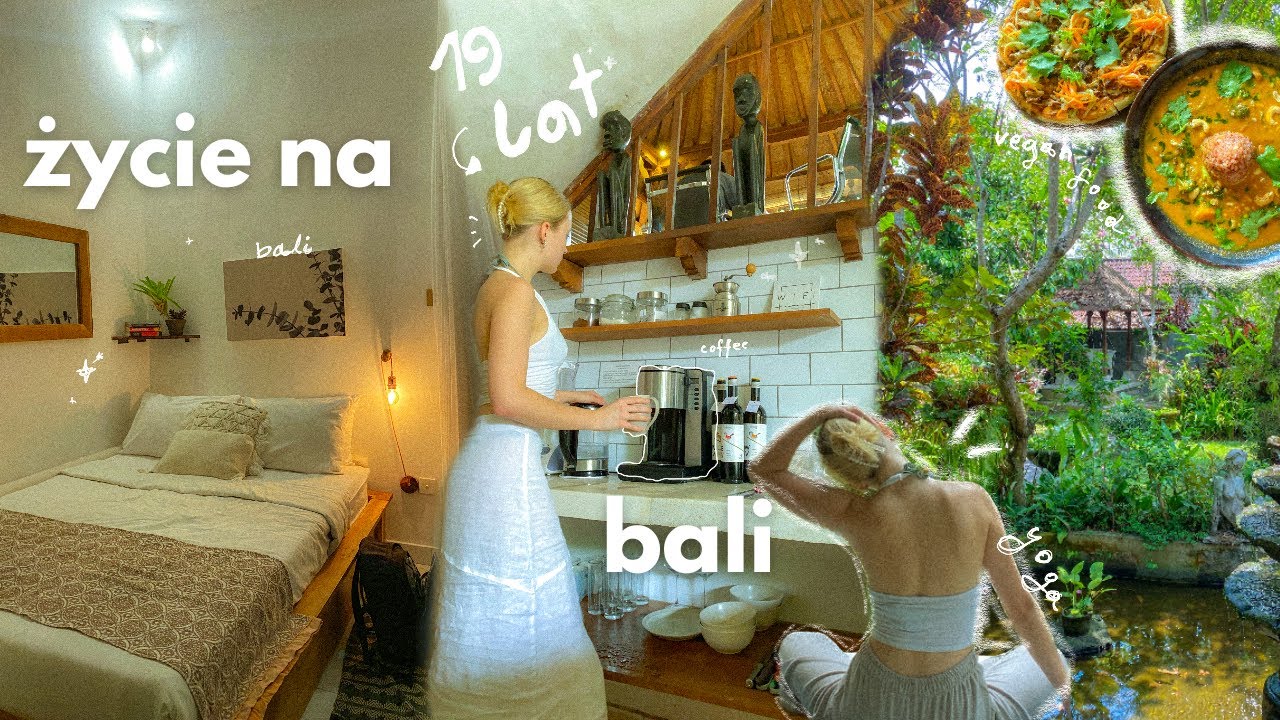 PIERWSZY DZIEŃ MIESZKANIA NA BALI JAKO 19-LATKA✨🌴🎀
