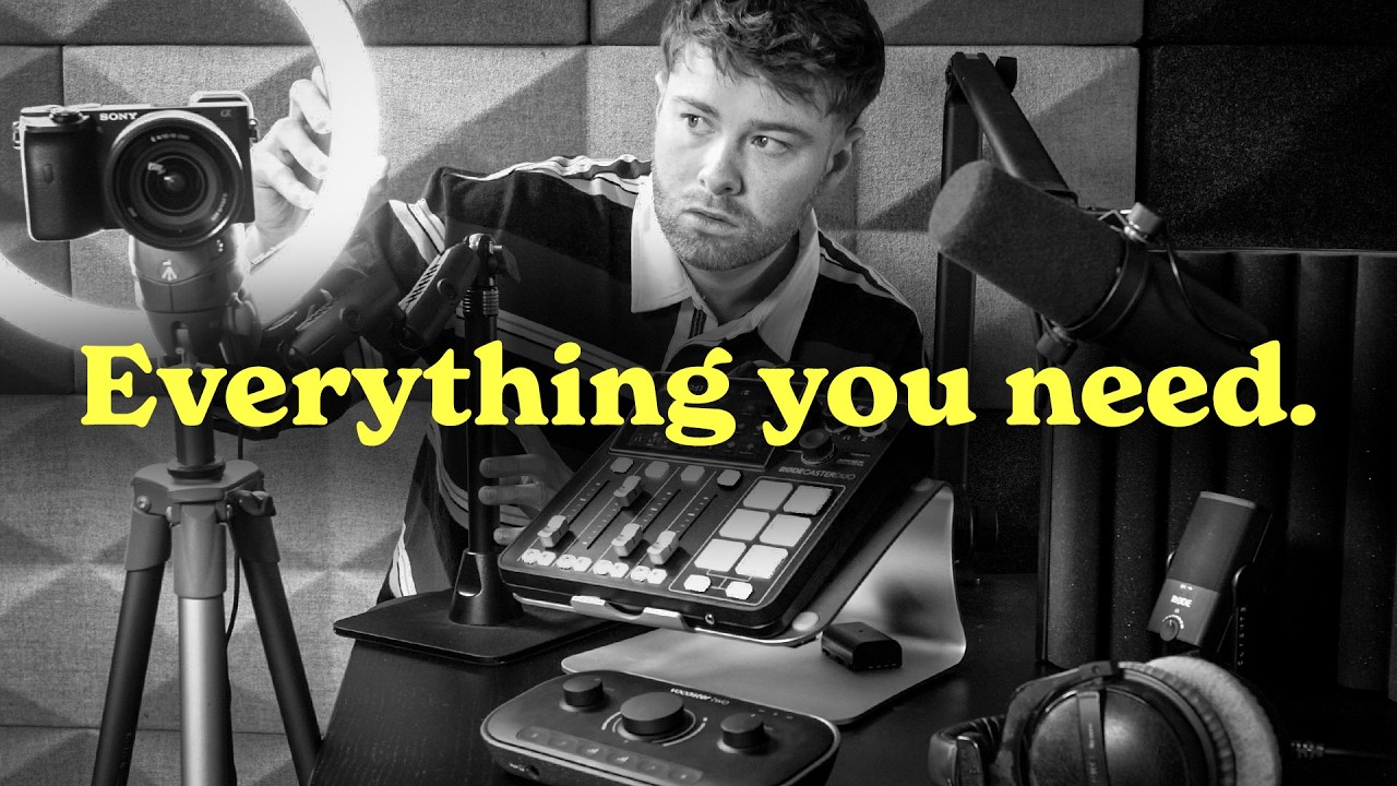 Best Podcasting Tech & Software for EVERY Budget - Mics, Mixers, Headphones & more!