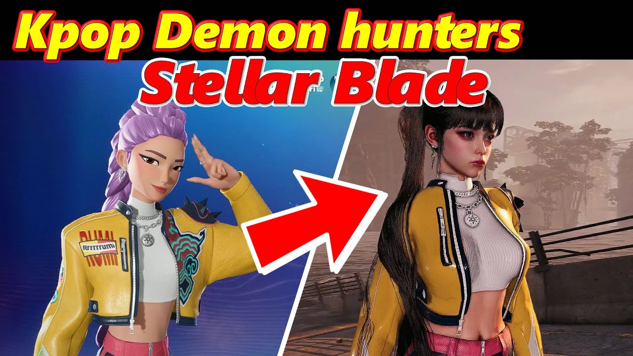 ¿Cómo lucen? Kpop demon hunters y Stellar Blade mod PC RX 6600 Ryzen 5 5600X