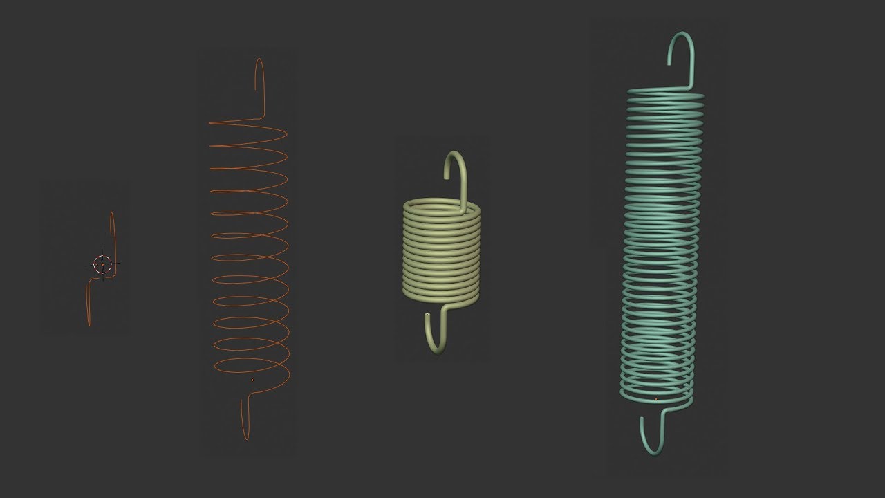 Blender 2.8 Modifiers test