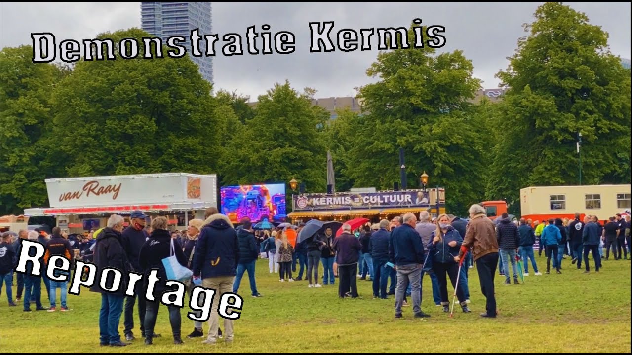 Reportage Demonstratie Kermis Malieveld Den Haag
