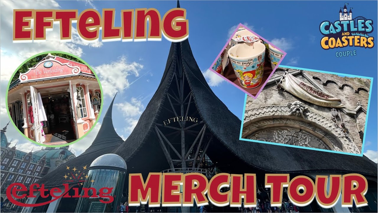 EFTELING 2025 MERCHANDISE TOUR | Look around the shops and stores with prices |