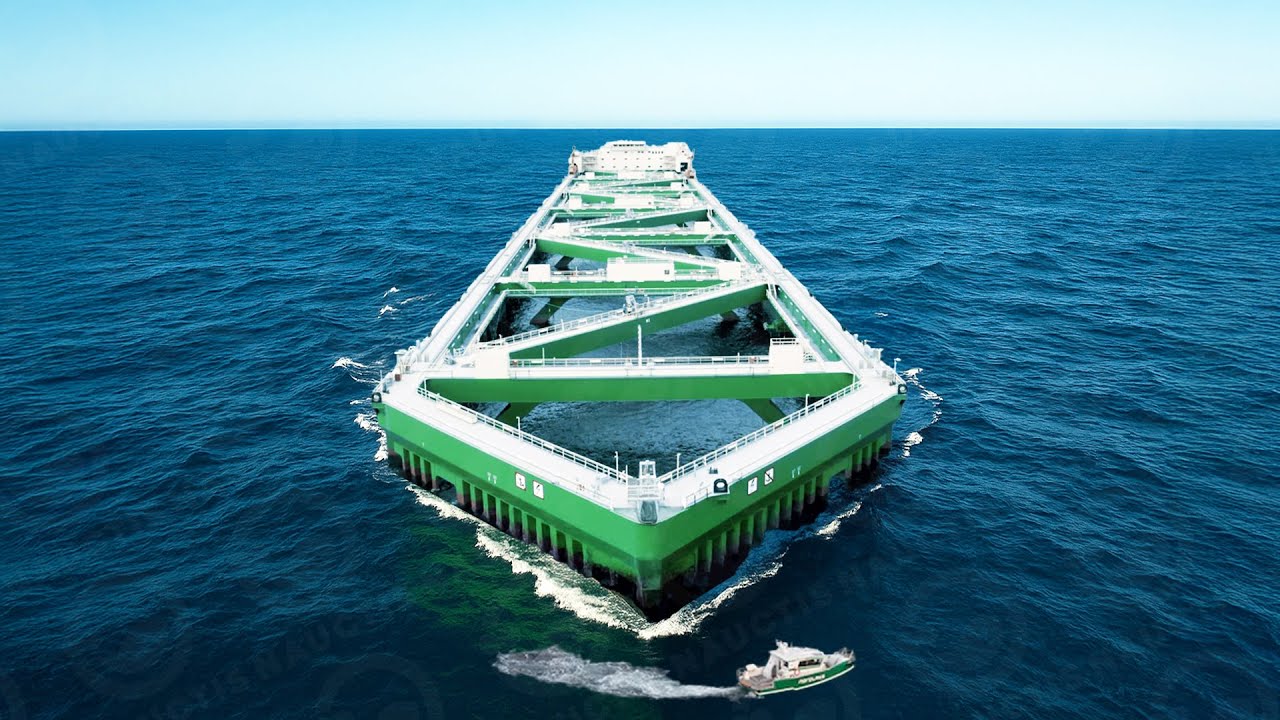 Inside the Ocean&rsquo;s Largest Farm &mdash; You Won&rsquo;t Believe How This Giant Ship Farms 2 Million Salmon