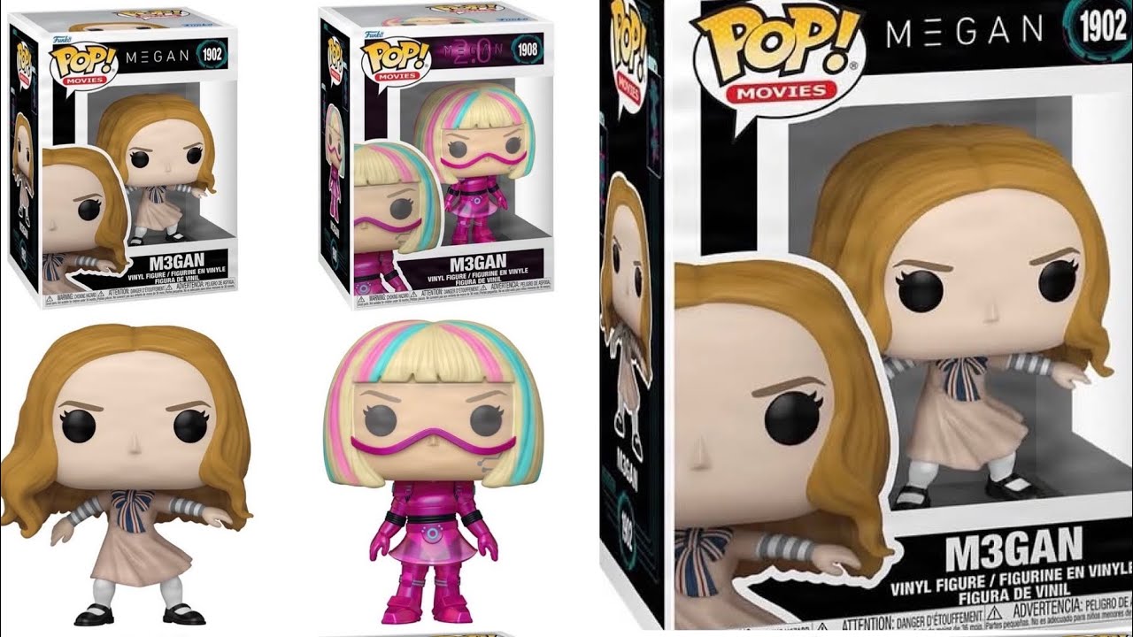 New M3GAN 2 Funko pops figures revealed