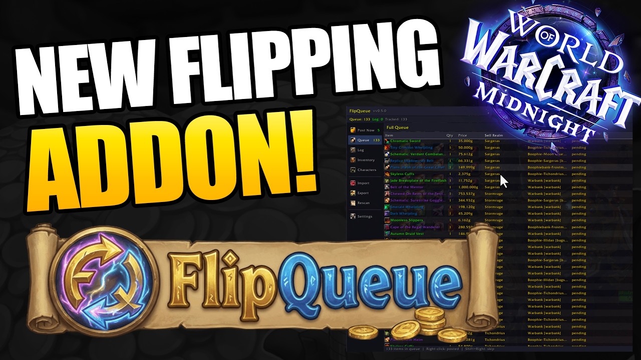 This Addon Has Changed Flipping For Ever!!! (FlipQueue)