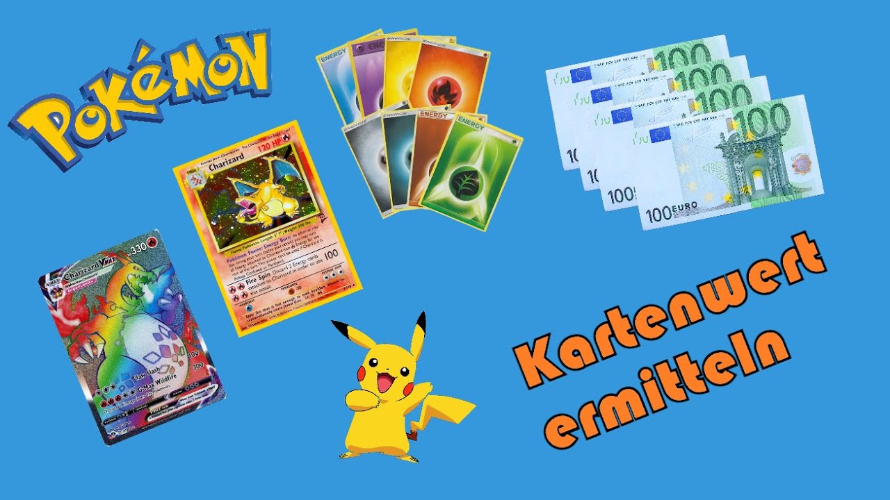 Pokemon Kartenwert ermitteln