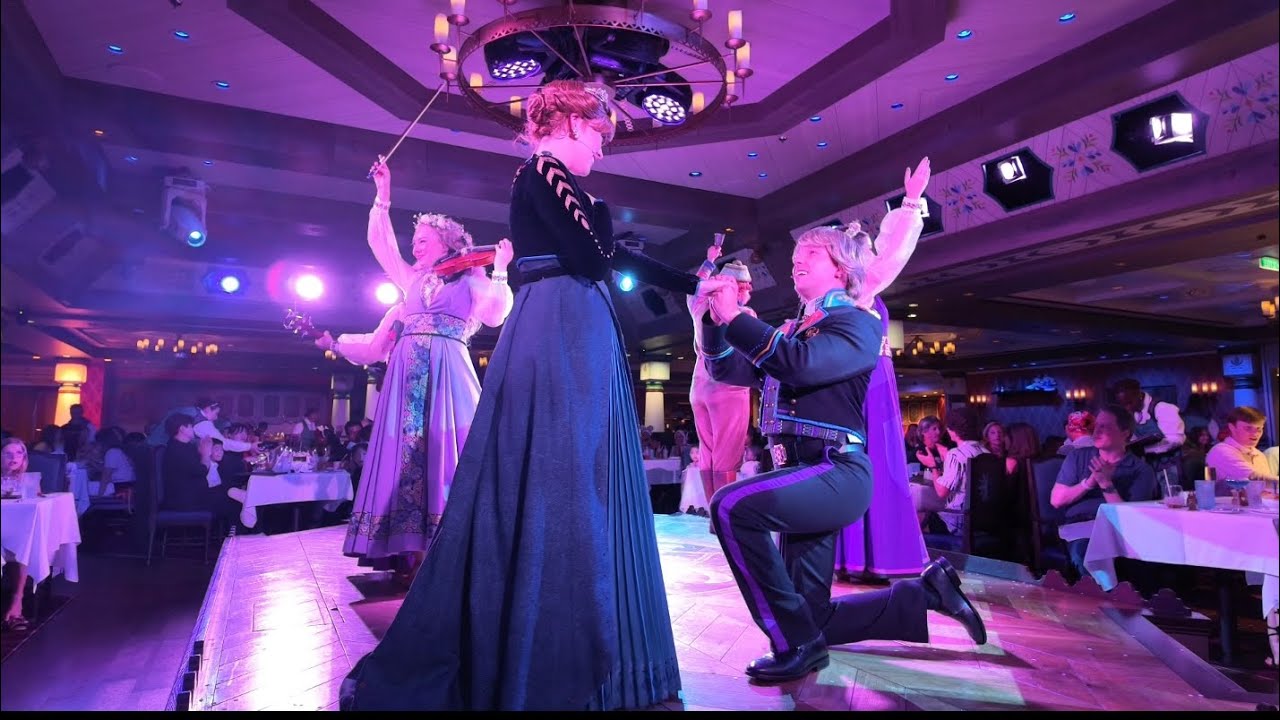 Disney Wish Cruise Concierge Lounge, Marceline Market and Arendelle Frozen Dining Adventure