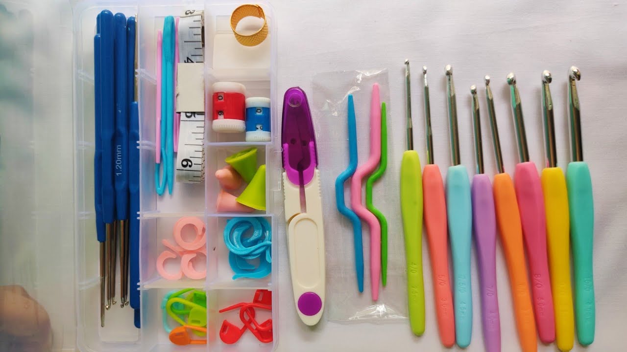 Crochet Hook Tool Kit Honest Review (from Amazon) Hindi