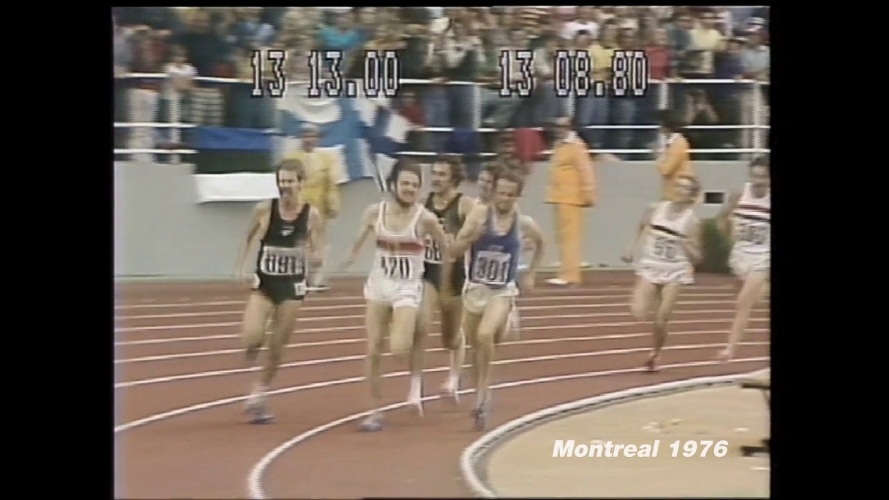 Dick Quax wins silver at Edinburgh 1970 and Montreal 1976