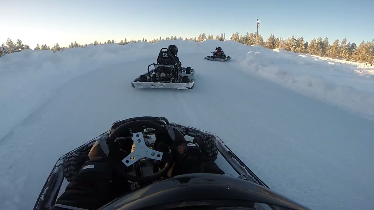 Extreme Ice Karting in Levi, Lapland – The Ultimate Frozen Thrill!