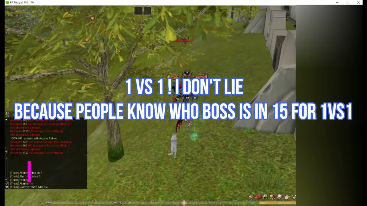 Shaiya EG- The BOSS in 15 zone is BACK
