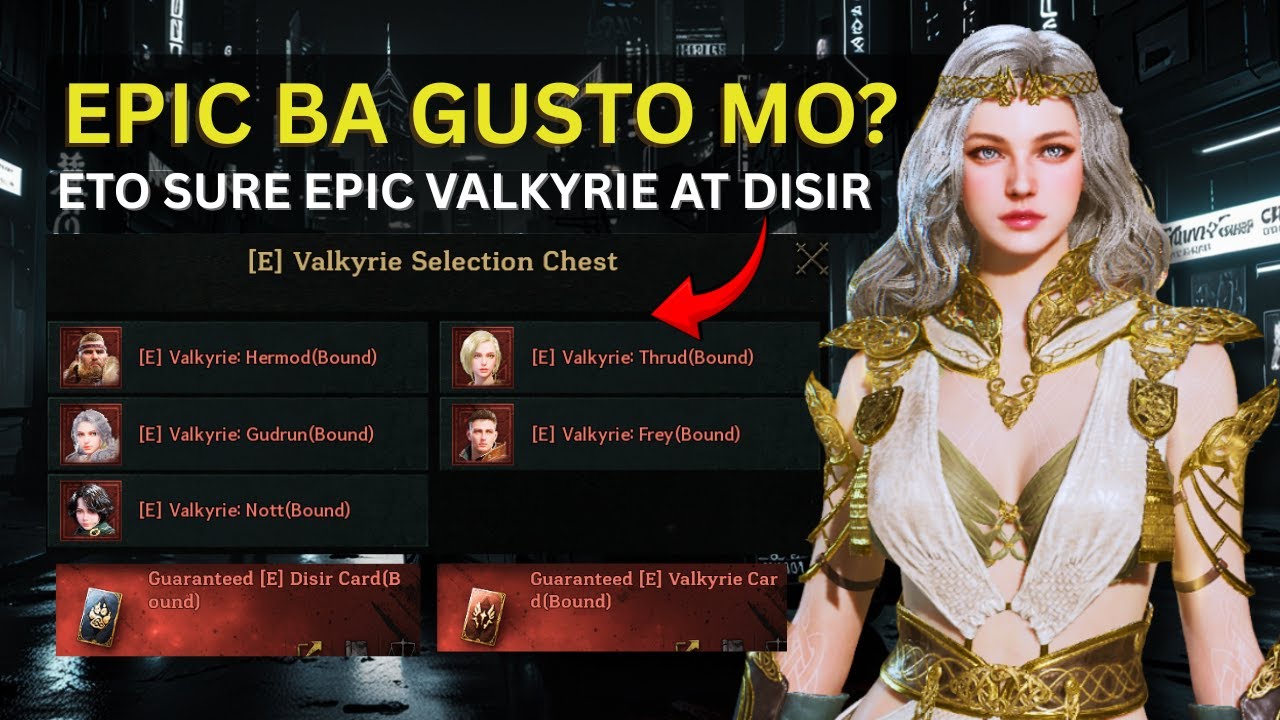 Legend of Ymir Guaranteed EPIC VALKYRIE and DISIR FREE SUMMON + Pull