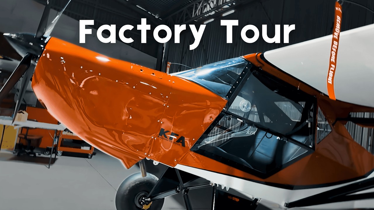 The Kitplanes for Africa KFA Factory Tour