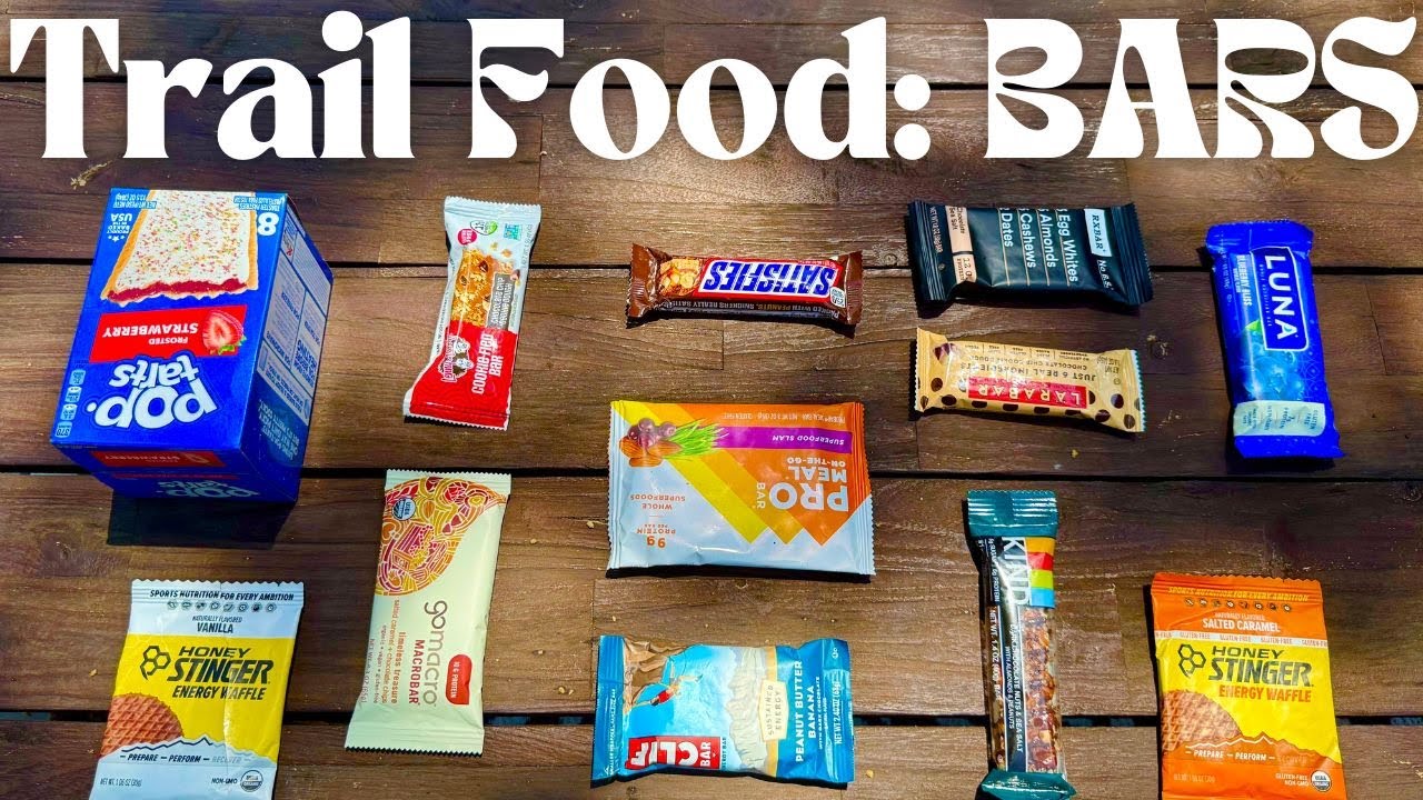 Trail Food - The Bar Edition: Backpacking Food On-The-Go