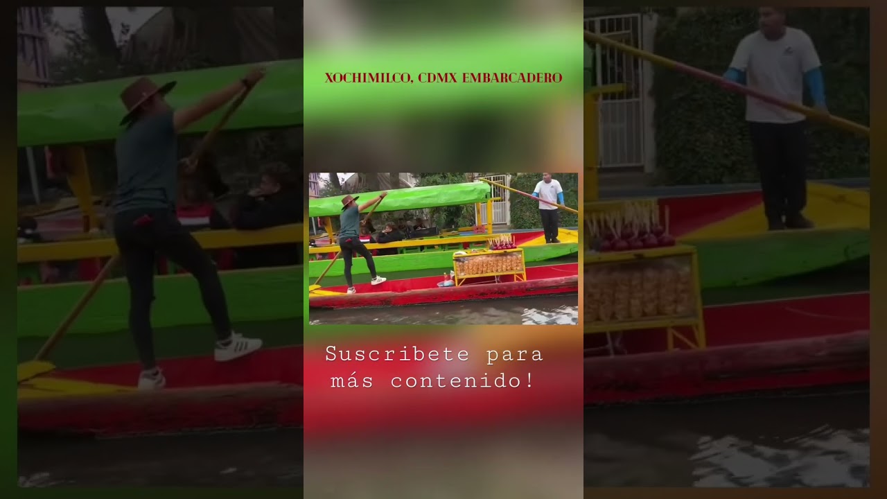 Xochimilco, cdmx, embarcadero 