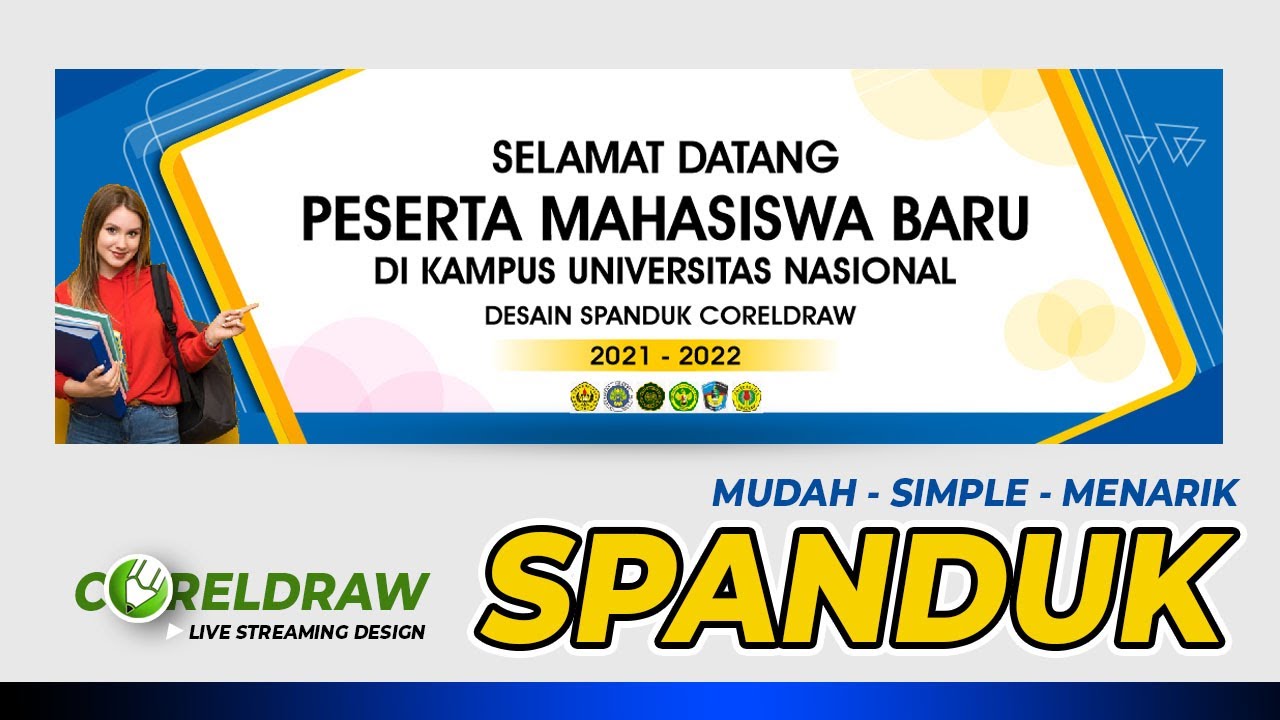Desain Spanduk - Belajar Coreldraw Pemula