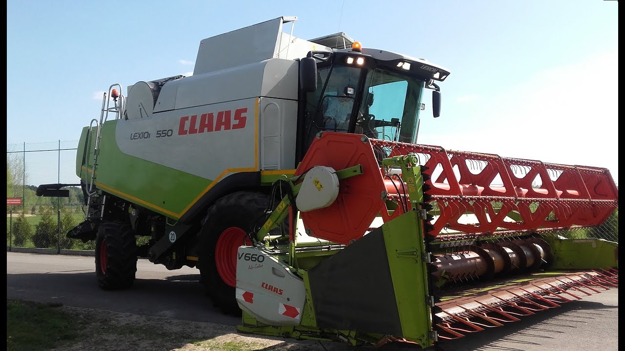 Claas Lexion 550  Vario 660