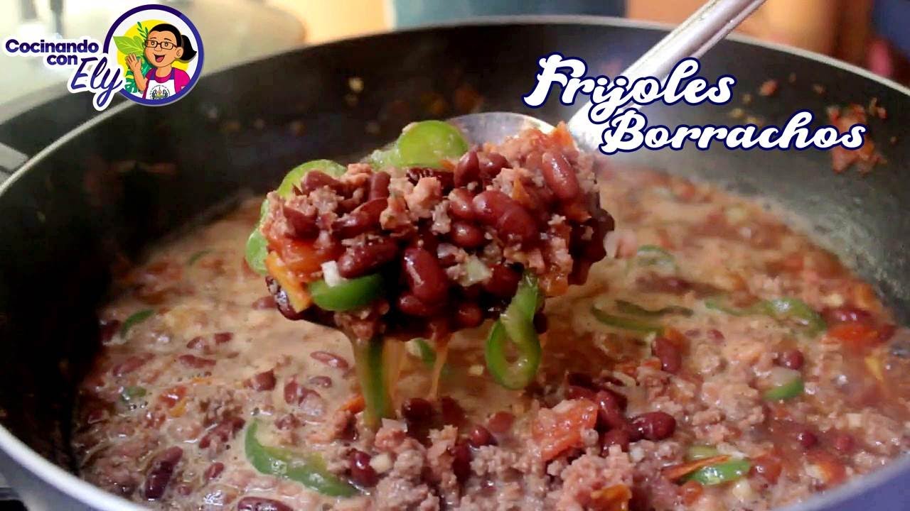 Preparando unos Riquísimos FRIJOLES BORRACHOS