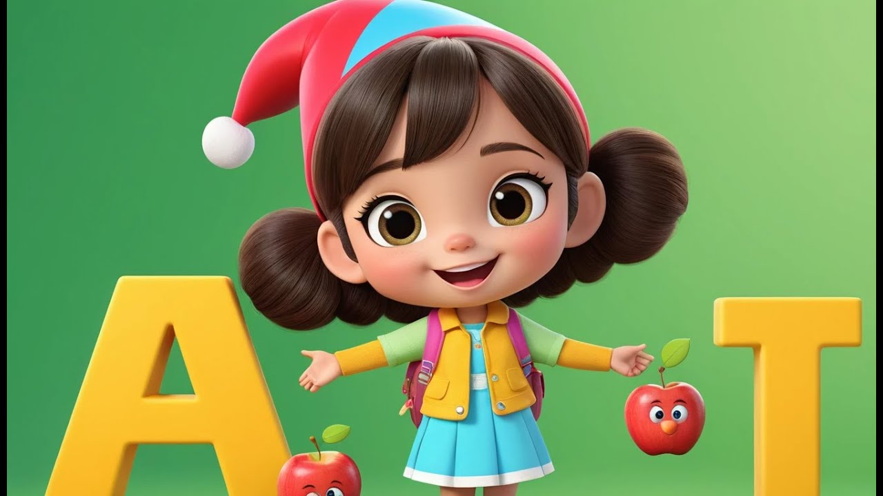 ABC Song with Cute Friends | Fun Alphabet Song for Kids | Playful Learning Rhyme