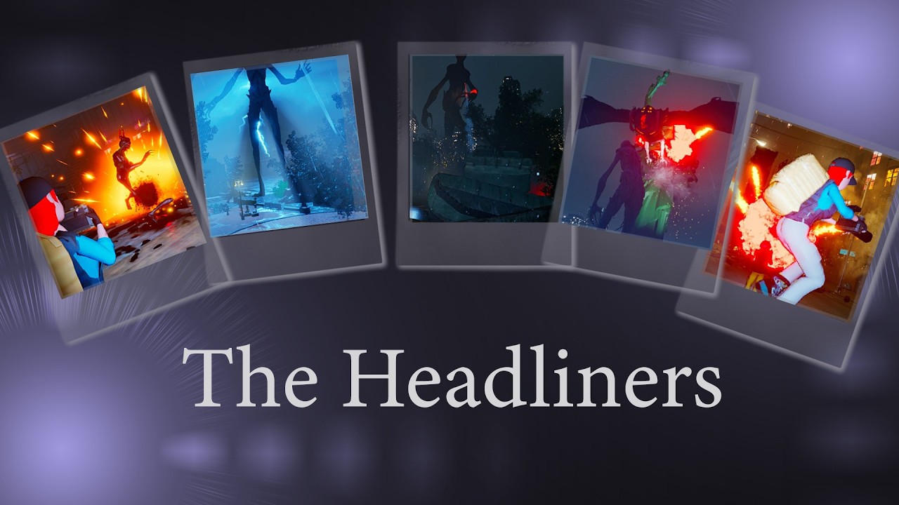 The Headliners - Monster chaos with the best trio of reporters