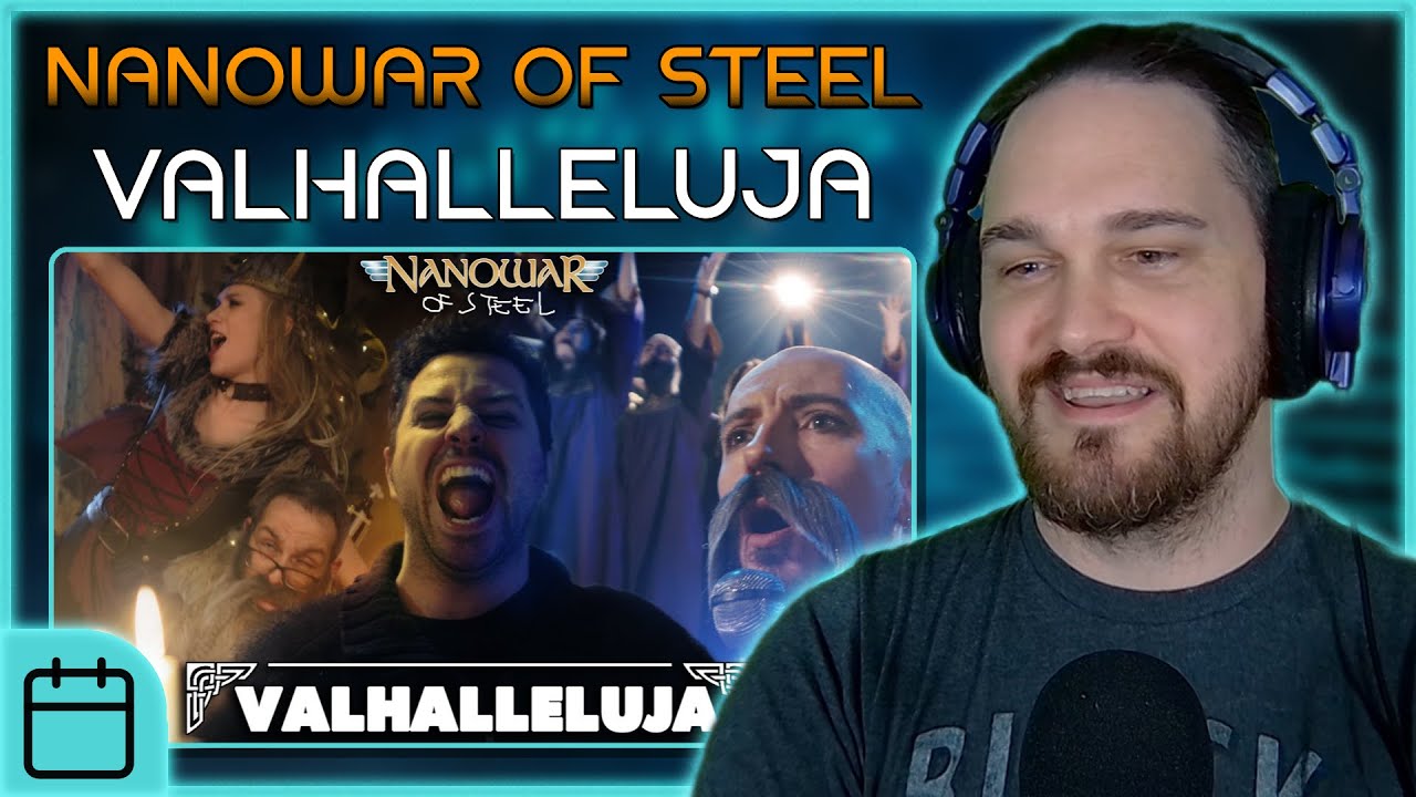 I'VE NEVER LAUGH SO HARD TO A SONG // NANOWAR OF STEEL - Valhalleluja // Composer Reaction