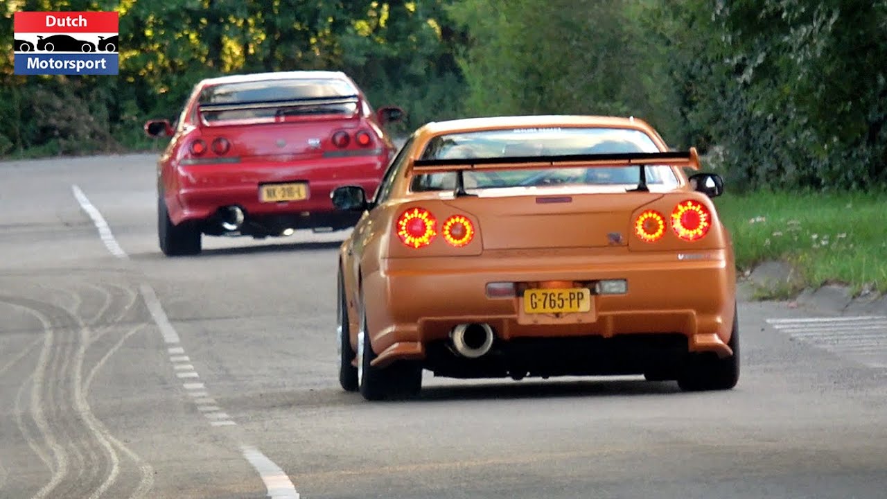 Modified Cars Accelerating! - Skyline GTR V-Spec, 600HP Lancer Evo, M2, Focus RS, Aristo, RS6,...