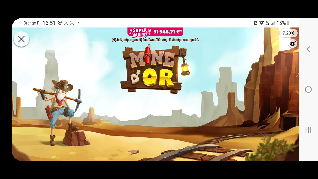 mine d'or sur fdj en ligne. 