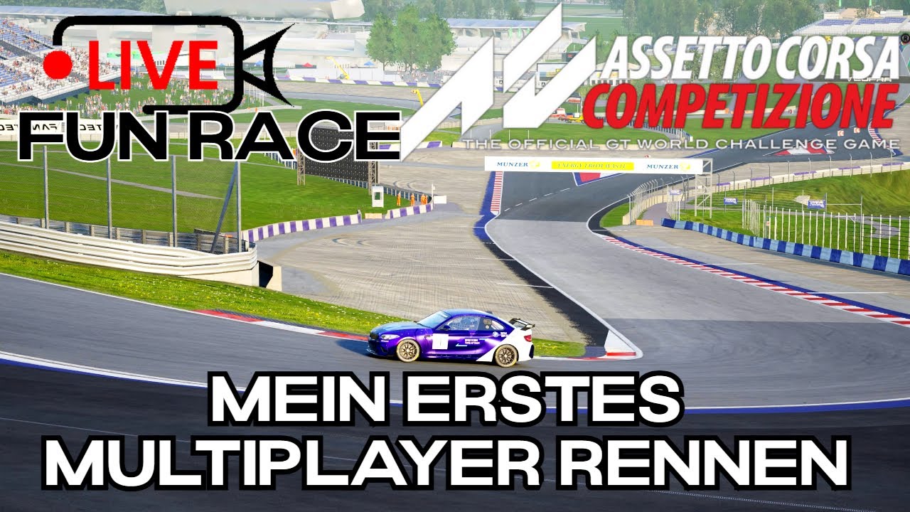Das erste Mal Rennen fahren im Multiplayer! | ACC
