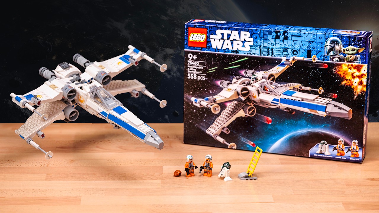 Обзор набора LEGO Star Wars New Republic X-Wing Starfighter | Набор 75460