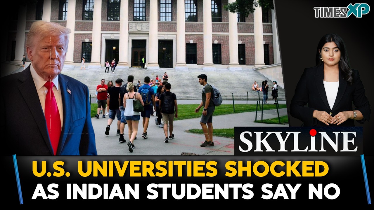 U.S. Universities Shocked As Indian Students Say 'NO'| Indians In The U.S.| Skyline With Driti