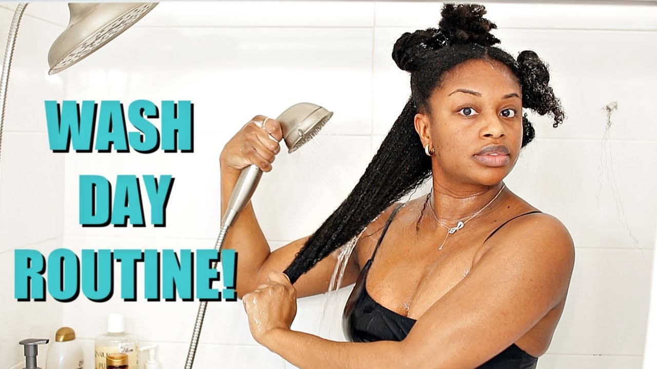 WASH DAY ROUTINE | NATURAL HAIR